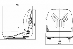 Asiento-carretilla-B12