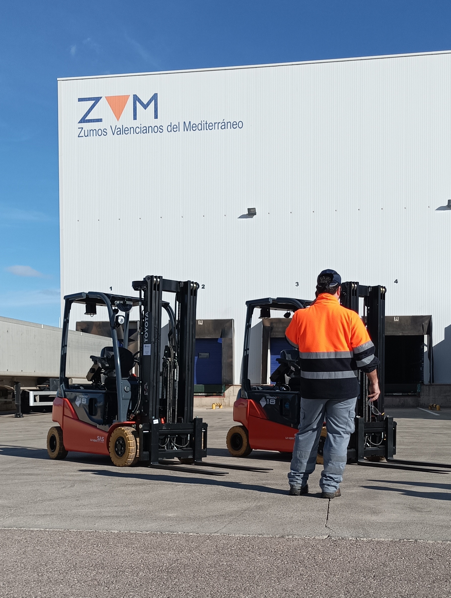 Carretilla elevadora Toyota Traigo Zuvamesa - Tecnodelsa